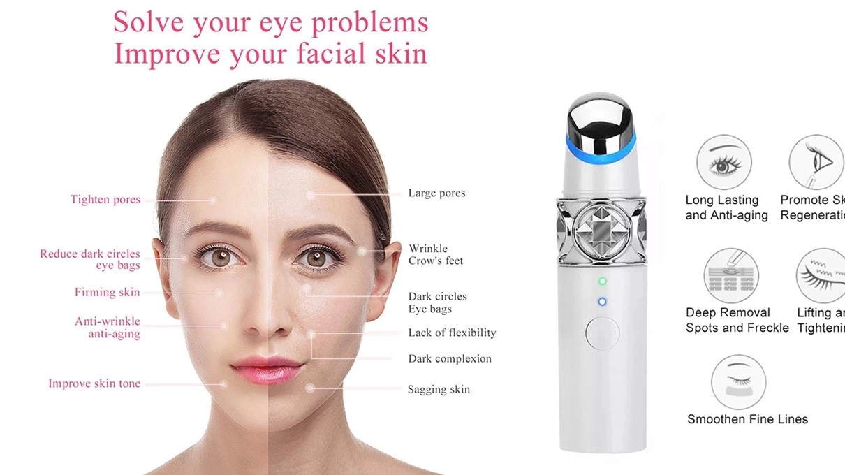 Innovative Eye and Lip Massager 